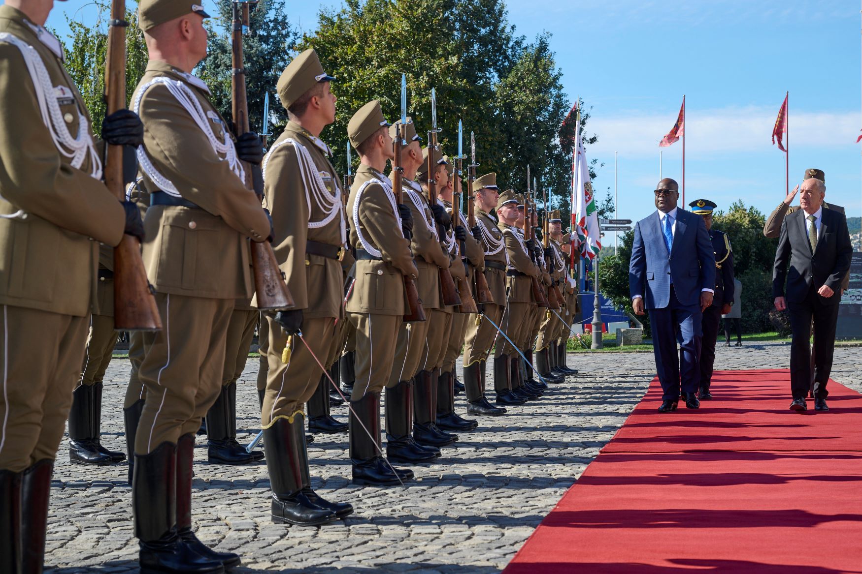 Dr. Sulyok Tamás fogadta a kongói államfőt