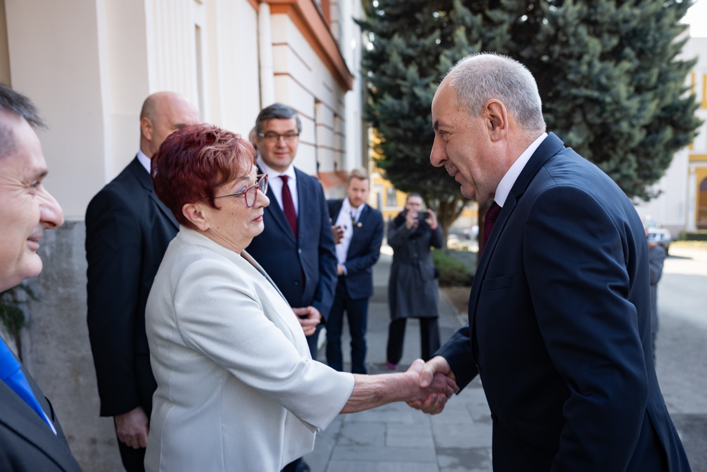 Sulyok Tamás köztársasági elnök a Pécsi Ügyvédi Kamara 150 éves jubileumi ünnepségén