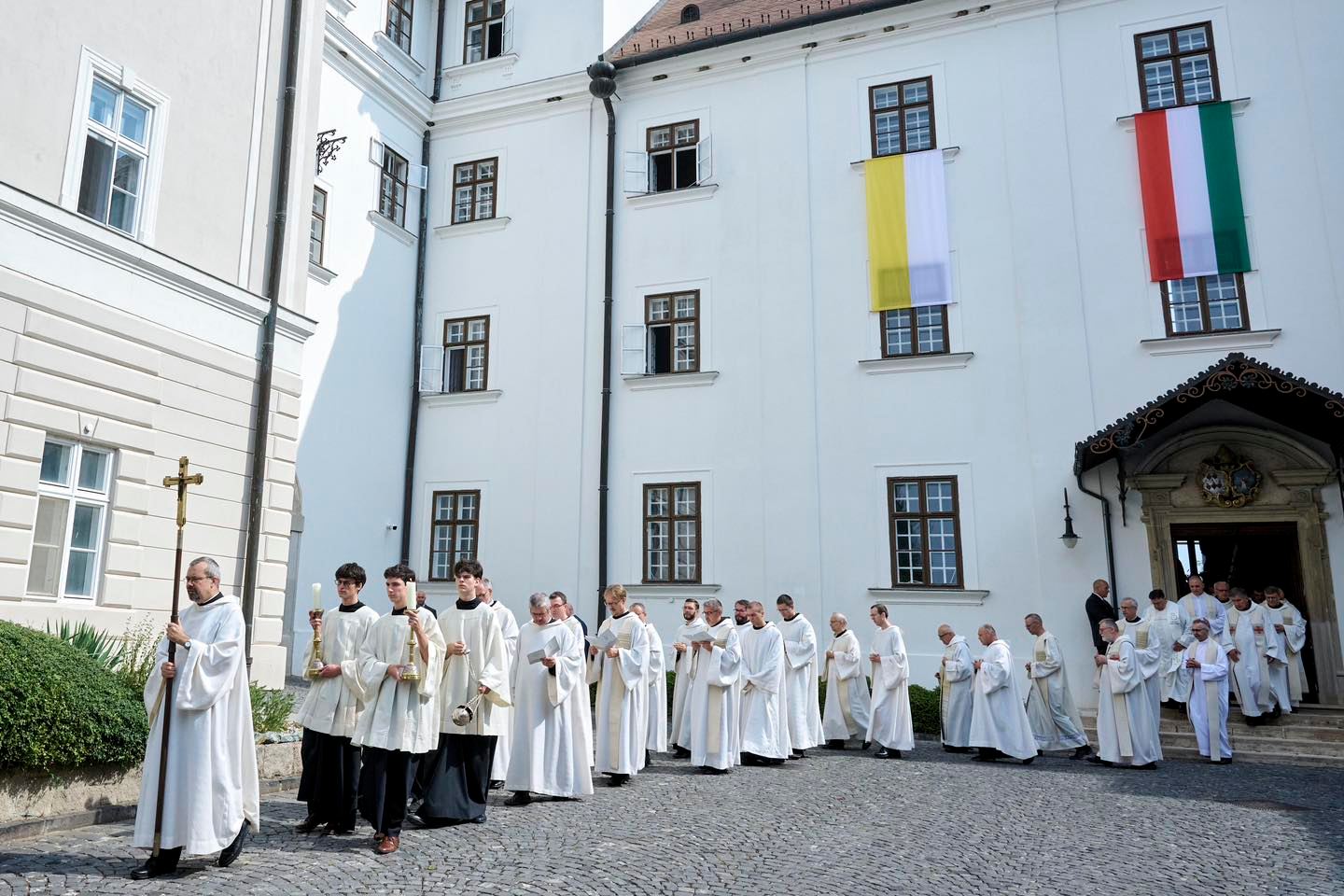 Államfői látogatás a Pannonhalmi Bencés Apátságban