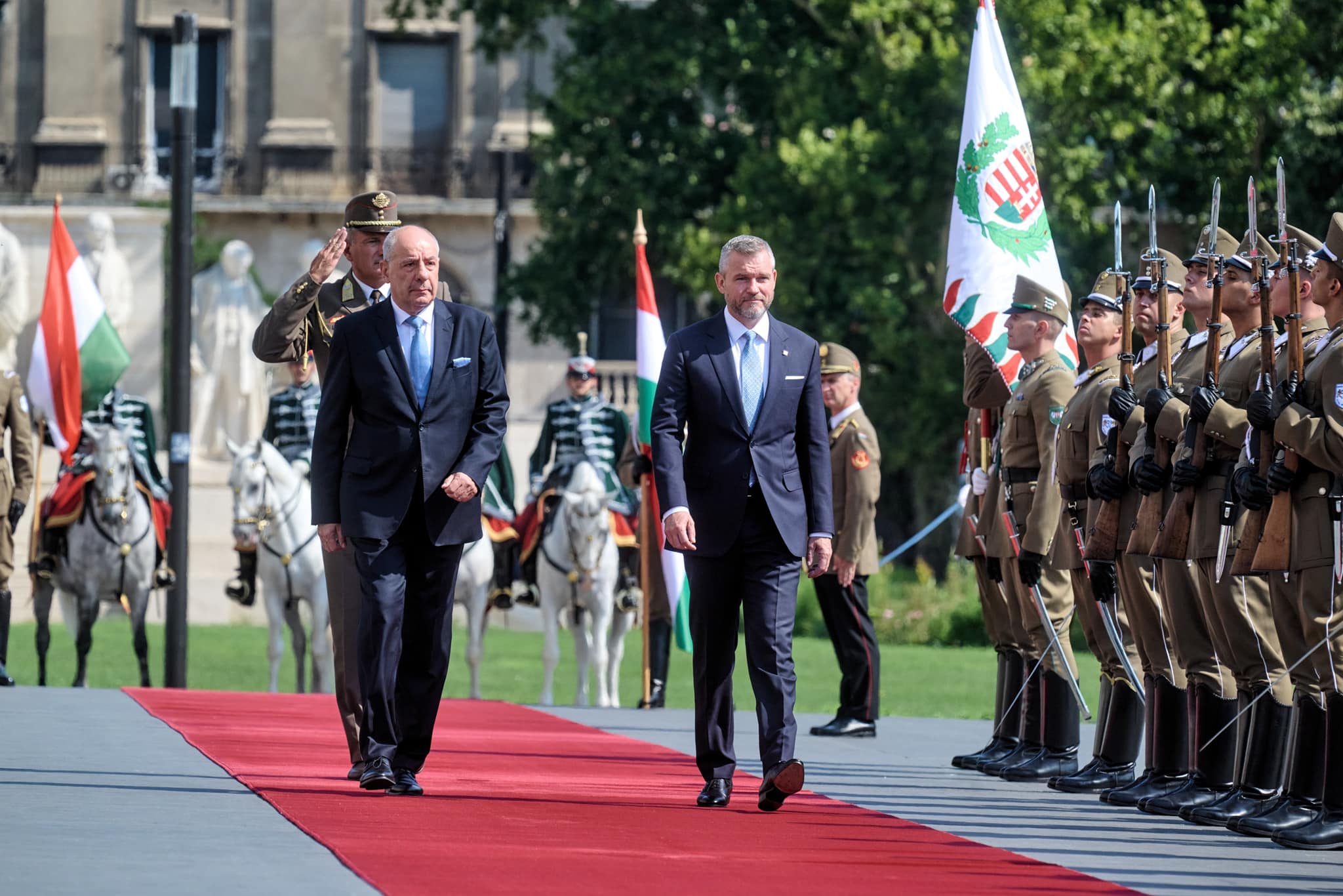 Szlovák-magyar államfői találkozó 2024.07.18  2