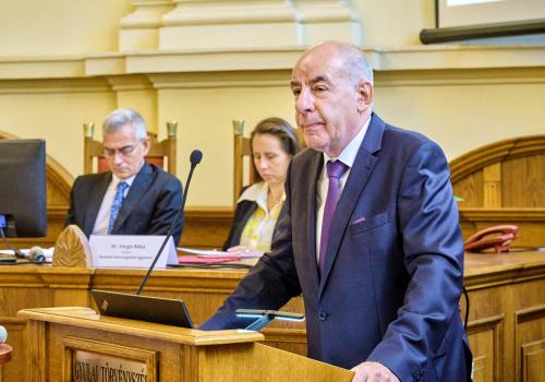 Dr. Sulyok Tamás köztársasági elnök köszöntő beszéde a Nizsalovszky Magánjogi Kollokviumon