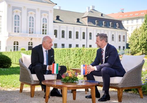 Államfői látogatás Szlovákiában