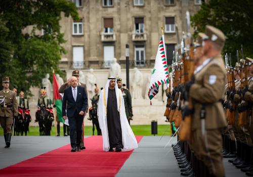 Az Egyesült Arab Emírségek elnöke Budapesten